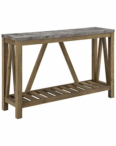 Hewson 52in Modern Farmhouse Entryway Table Home 3 Hewson 52in Modern Farmhouse Entryway Table Home