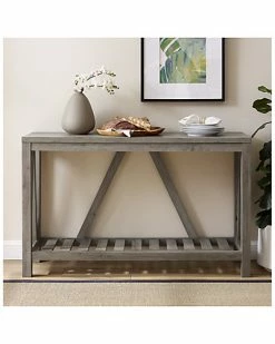 Hewson 52in Modern Farmhouse Entryway Table Home -Shop Style Sales 3050400317 RLLD 4