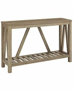 Hewson 52in Rustic Entryway Table Home