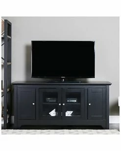Hewson 52in Transitional Wood Glass TV Stand Home -Shop Style Sales 3050400328 RLLD 3