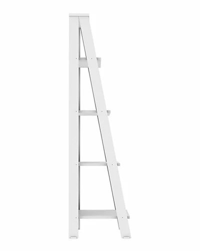 Hewson 55in Modern Wood Ladder Bookcase Home 4 Hewson 55in Modern Wood Ladder Bookcase Home - Image 2