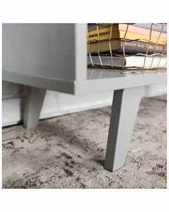 Hewson 58in Mid Century Modern Wood TV Stand Home -Shop Style Sales 3050400345 RLLD 4