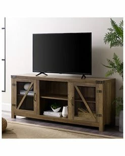 Hewson 58in Rustic Farmhouse TV Stand Home -Shop Style Sales 3050400350 RLLD 4