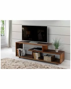 Hewson 60in Rustic Modern Solid Wood TV Stand Home 9 Hewson 60in Rustic Modern Solid Wood TV Stand Home -Shop Style Sales 3050400366 RLLD 4