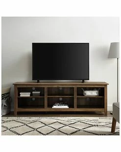 Hewson 70in Rustic Wood TV Stand Home 9 Hewson 70in Rustic Wood TV Stand Home -Shop Style Sales 3050400384 RLLD 4