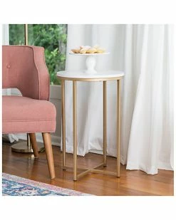 Hewson Round Side Table Home 9 Hewson Round Side Table Home -Shop Style Sales 3050400413 RLLD 4