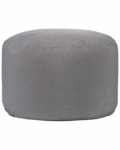Gouchee Home Soleil Dotcom Indoor/ Outdoor Round Ottoman Pouf