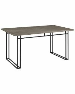 Hewson Modern Veneer Table With Metal Legs Home 7 Hewson Modern Veneer Table With Metal Legs Home -Shop Style Sales 3050416325 RLLD 2
