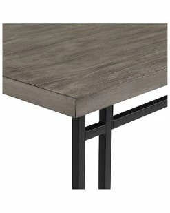 Hewson Modern Veneer Table With Metal Legs Home 8 Hewson Modern Veneer Table With Metal Legs Home -Shop Style Sales 3050416325 RLLD 3