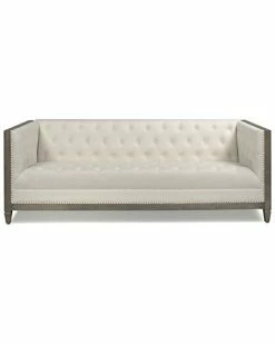Jennifer Taylor Home Sylvan Farmhouse Oak Tuxedo Sofa 6 Jennifer Taylor Home Sylvan Farmhouse Oak Tuxedo Sofa -Shop Style Sales 3050417385 RLLD 2