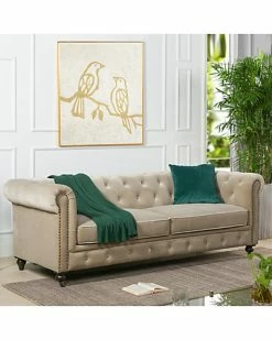 Jennifer Taylor Home Winston Tufted Chesterfield Sofa -Shop Style Sales 3050417387 RLLD 3