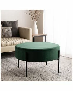 Safavieh Lisbon Round Cocktail Ottoman Home -Shop Style Sales 3050419755 RLLD 4