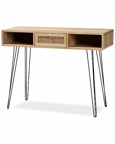 Baxton Studio Harrell 1-Drawer Console Table Home 3 Baxton Studio Harrell 1-Drawer Console Table Home