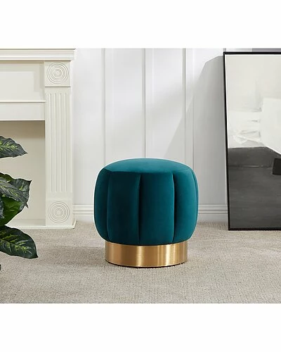 Safavieh Couture Maxine Channel Tufted Ottoman Home 4 Safavieh Couture Maxine Channel Tufted Ottoman Home - Image 2