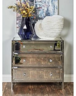 Peyton Lane Glam Silver Stainless Steel Chest Home 10 Peyton Lane Glam Silver Stainless Steel Chest Home -Shop Style Sales 3050426011 RLLD 2