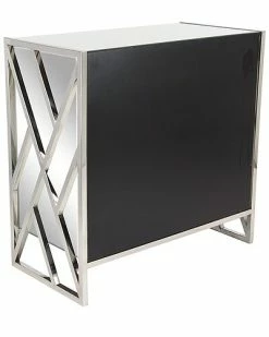 Peyton Lane Glam Silver Stainless Steel Chest Home 13 Peyton Lane Glam Silver Stainless Steel Chest Home -Shop Style Sales 3050426011 RLLD 5