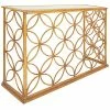 Peyton Lane Traditional Gold Metal Console Table Home -Shop Style Sales 3050426019 RLLD 1