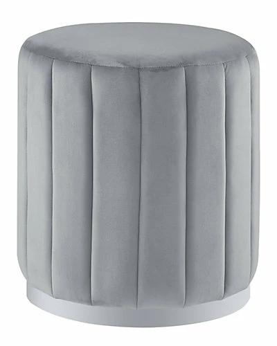 Nicole Miller Anakin Velvet Ottoman Home 4 Nicole Miller Anakin Velvet Ottoman Home - Image 2