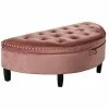 Chic Home Jacqueline Blush Storage Ottoman