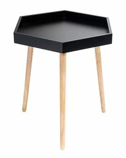 Honey-Can-Do Hexagon End Table Home
