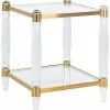 Safavieh Couture Isabelle Acrylic Accent Table Home