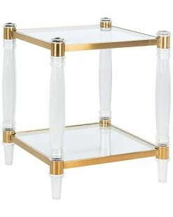 Safavieh Couture Isabelle Acrylic Accent Table Home