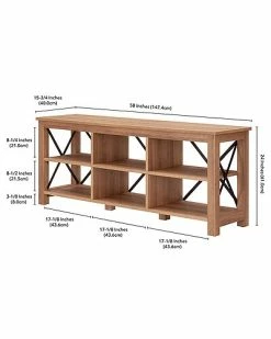 Abraham + Ivy Ivy Sawyer 58In En Tv Stand Home 7 Abraham + Ivy Ivy Sawyer 58In En Tv Stand Home -Shop Style Sales 3050435805 RLLD 3