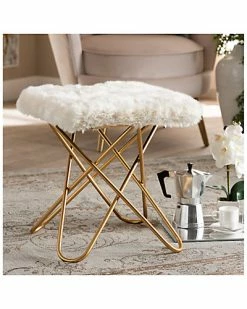 Design Studios Valle Metal Ottoman Home -Shop Style Sales 3050436808 RLLD 6