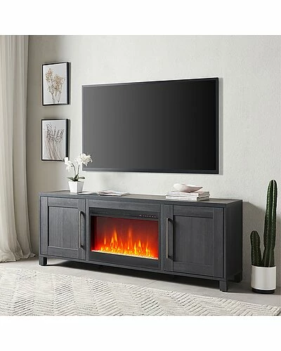 Abraham + Ivy Chabot Rectangular Tv Stand With 26in Crystal Fireplace For Tv'S Up To 80In Home 4 Abraham + Ivy Chabot Rectangular Tv Stand With 26in Crystal Fireplace For Tv'S Up To 80In Home - Image 2