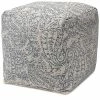 Baxton Studio Juvita Pouf Ottoman Home -Shop Style Sales 3050443363 RLLD 1