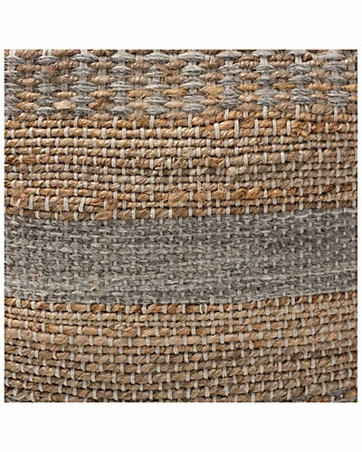 Baxton Studio Grange Hemp Pouf Ottoman Home 5 Baxton Studio Grange Hemp Pouf Ottoman Home - Image 3