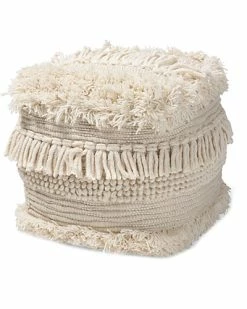 Baxton Studio Rtow Pouf Ottoman Home