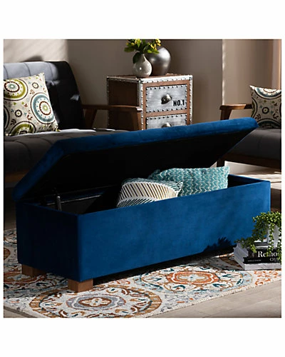 Design Studios Roanoke Grid-Storage Ottoman Bench Home 6 Design Studios Roanoke Grid-Storage Ottoman Bench Home - Image 4