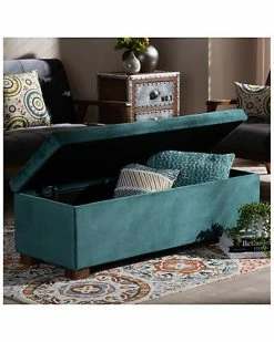 Design Studios Roanoke Grid-Storage Ottoman Bench Home -Shop Style Sales 3050443526 RLLD 5