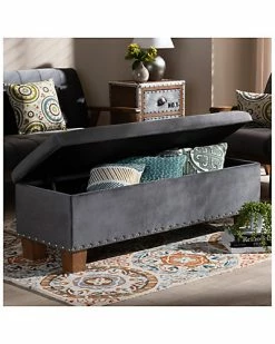 Design Studios Hannah Button-Storage Ottoman Bench Home 9 Design Studios Hannah Button-Storage Ottoman Bench Home -Shop Style Sales 3050443527 RLLD 4
