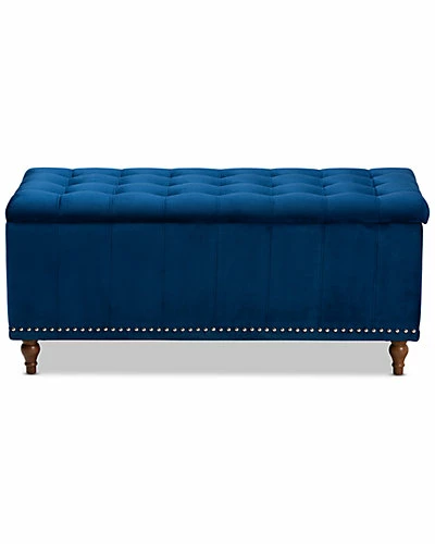 Baxton Studio Kaylee Button-Storage Ottoman Bench Home 3 Baxton Studio Kaylee Button-Storage Ottoman Bench Home