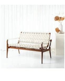 Safavieh Couture Dilan Leather Loveseat Home 10 Safavieh Couture Dilan Leather Loveseat Home -Shop Style Sales 3050447991 RLLD 4