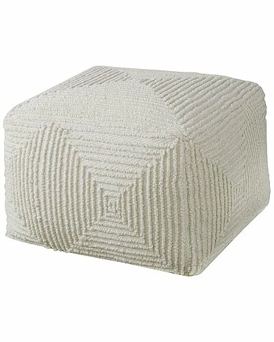 Uttermost Sovanna Geometric Pouf Home 3 Uttermost Sovanna Geometric Pouf Home