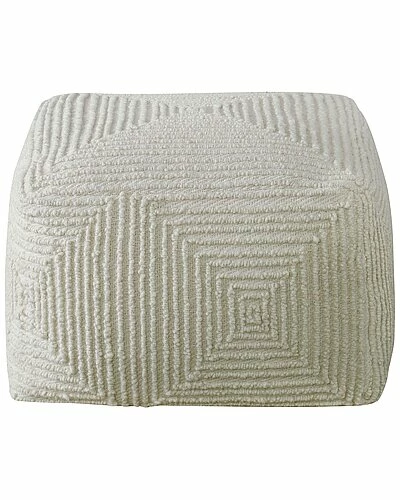 Uttermost Sovanna Geometric Pouf Home 5 Uttermost Sovanna Geometric Pouf Home - Image 3