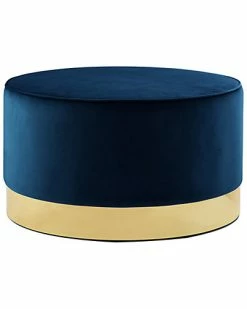 Nicole Miller Zyaire Velvet Cocktail Ottoman Home 6 Nicole Miller Zyaire Velvet Cocktail Ottoman Home -Shop Style Sales 3050460502 RLLD 2