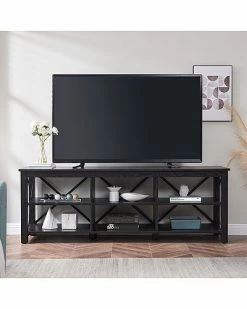 Alternative view of Abraham + Ivy Sawyer Rectangular TV Stand For TVs Up To 80in Home