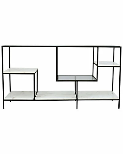 Moe's Home Collection Banswara Marble Display Shelf 4 Moe's Home Collection Banswara Marble Display Shelf - Image 2