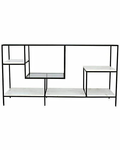 Moe's Home Collection Banswara Marble Display Shelf 5 Moe's Home Collection Banswara Marble Display Shelf - Image 3