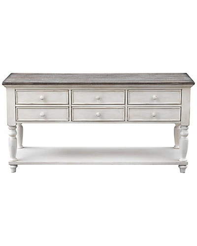 Coast To Coast Bar Harbor II Six-Drawer Console Table Home 4 Coast To Coast Bar Harbor II Six-Drawer Console Table Home - Image 2