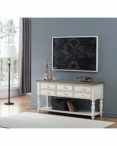 Coast To Coast Bar Harbor II Six-Drawer Console Table Home 6 Coast To Coast Bar Harbor II Six-Drawer Console Table Home - Image 4