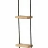 A&B Home Iron & Wood Wall Shelf