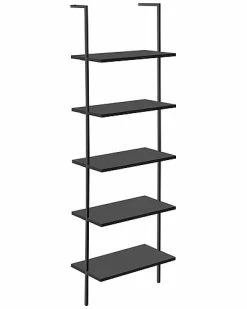 Monarch Specialties 5 Tier Etagere Ladder Bookshelf Home