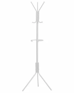 Monarch Specialties 68in White Coat Rack Home