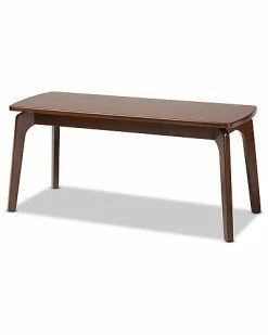 Baxton Studio Linden Modern Contemporary Dining Bench Home