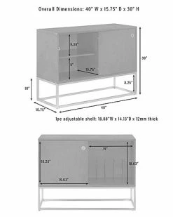 Crosley Byron Media Console Home 21 Crosley Byron Media Console Home -Shop Style Sales 3050475500 RLLD 8